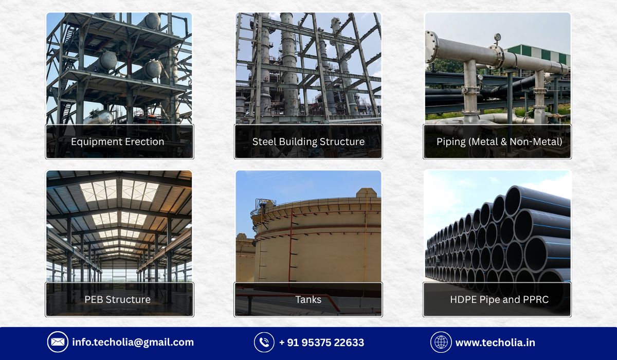 Equipment Erection Services and Contractor in Bavla